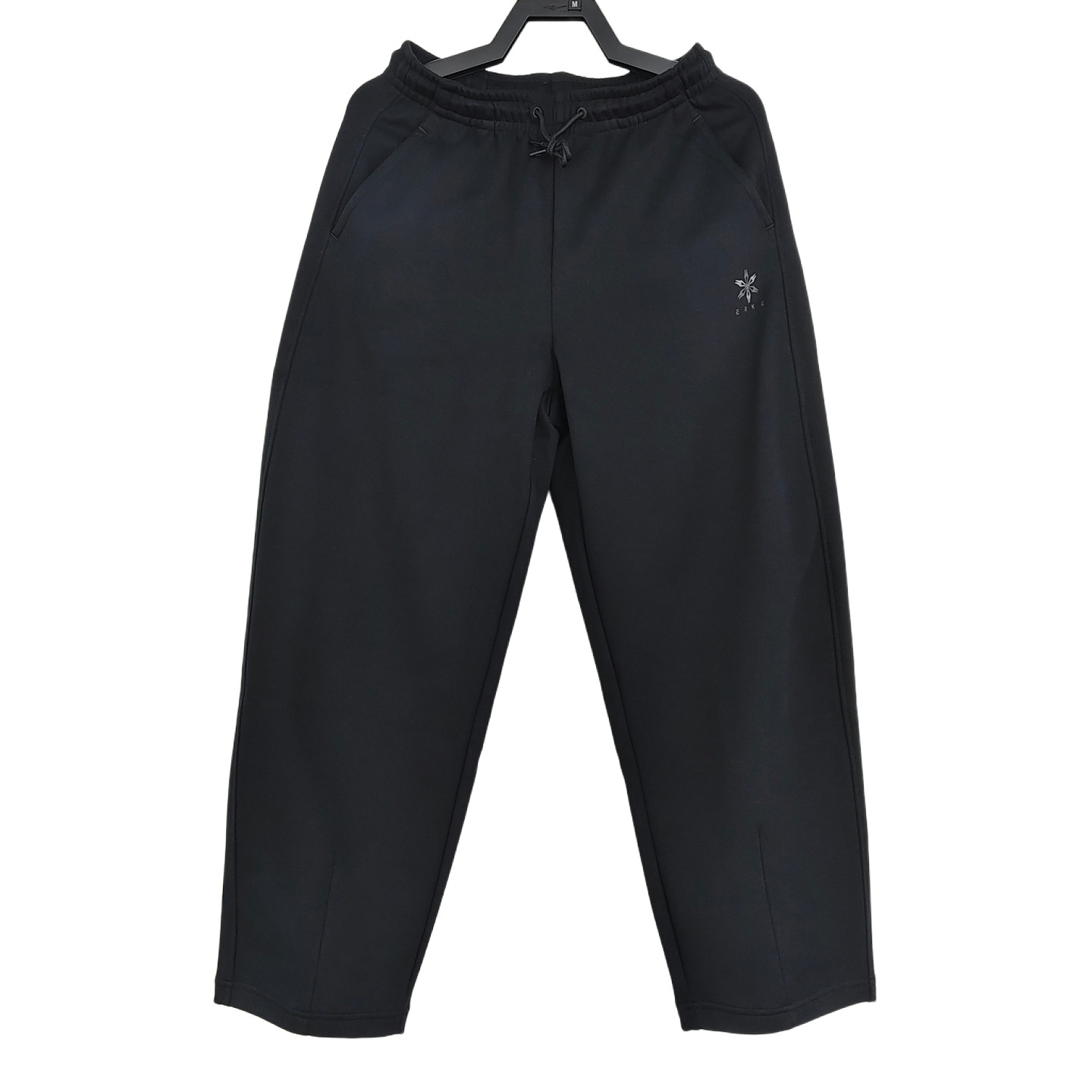 鸿星尔克女针织长裤2025年冬季新款加绒保暖透气舒适百搭休闲卫裤