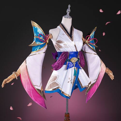 英雄联盟COS服至臻灵魂莲华拉克丝二次元cosplay二次元动漫服跨境