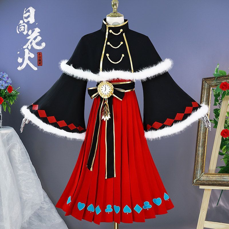 都动漫火影忍者cos服冬日花火限定cosplay服装二次元动漫服全套女图片