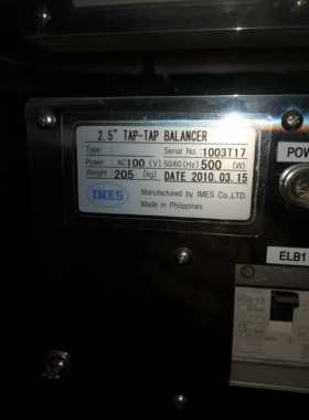 IMES 日本进口设备 2.5 TAP-TAP BALANCER 硬盘二手机器 欢迎议价