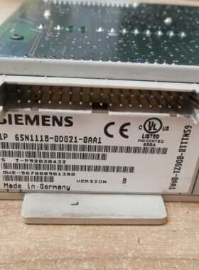 西门子伺服驱动器 6SN1118-0DG21-0AA1 原装拆机 测试包好 0AA2 0