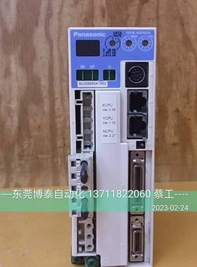 半导体设备维修划片机伺服驱动器 松下放大器维修 MUDB045A1R02