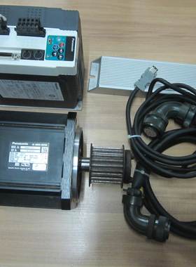 松下伺服套装 a4套装1.5kw MDDDT5540003+MHMA152P1G大惯量 9新