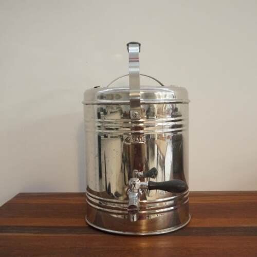 日本产中古不锈钢户外露营水桶