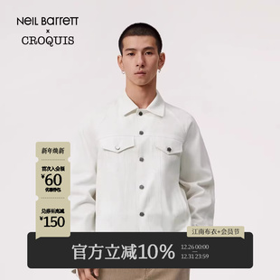 Neil 夹克翻领短款 Barrett联名 秋冬折扣新款 休闲外套 速写男装