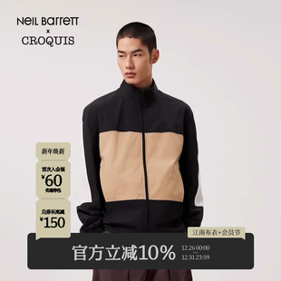春秋新款 速写男装 Barrett联名 夹克撞色拼接立领潮流外套 Neil