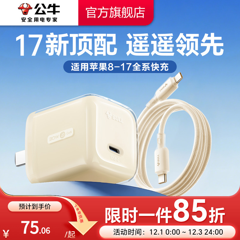 【iPhone17专属】冰立方充电器