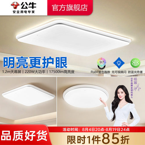 公牛XD05XD06吸顶灯全屋灯具