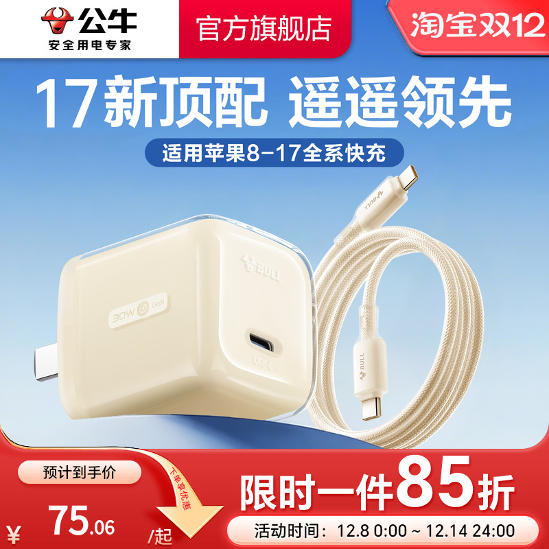 【iPhone17专属】冰立方充电器