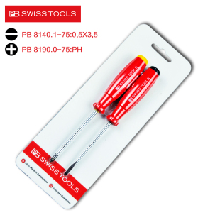 瑞士PB SWISS TOOLS 8260/8261/8262.等长十字一字螺丝刀组套