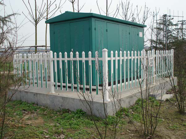 pvc塑钢变电箱围墙工地花园栅栏