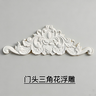 欧式 别墅外墙门头三角花装饰 eps泡沫花板 轻钢别墅山花造型浮雕