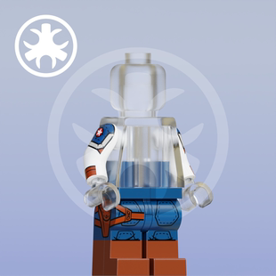 现货 Chipchipcustom 定制第三方人仔 美国队长补充包 76313 积木