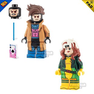 预售定金 Firestar FST 第三方人仔 小淘气 牌皇 漫威 X战警 积木