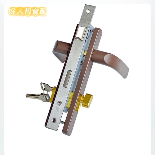 全铜锁芯40不锈钢锁体面板单点