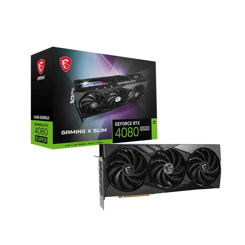 MSI GeForce RTX 4080 Super 16G GAMING X SLIM Tour AI видеокарта