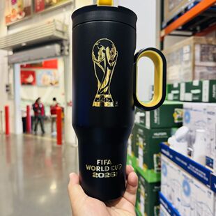 costoco开市客FIFA26世界杯霸气吨吨杯1.1L 霸气喝水杯316不锈钢