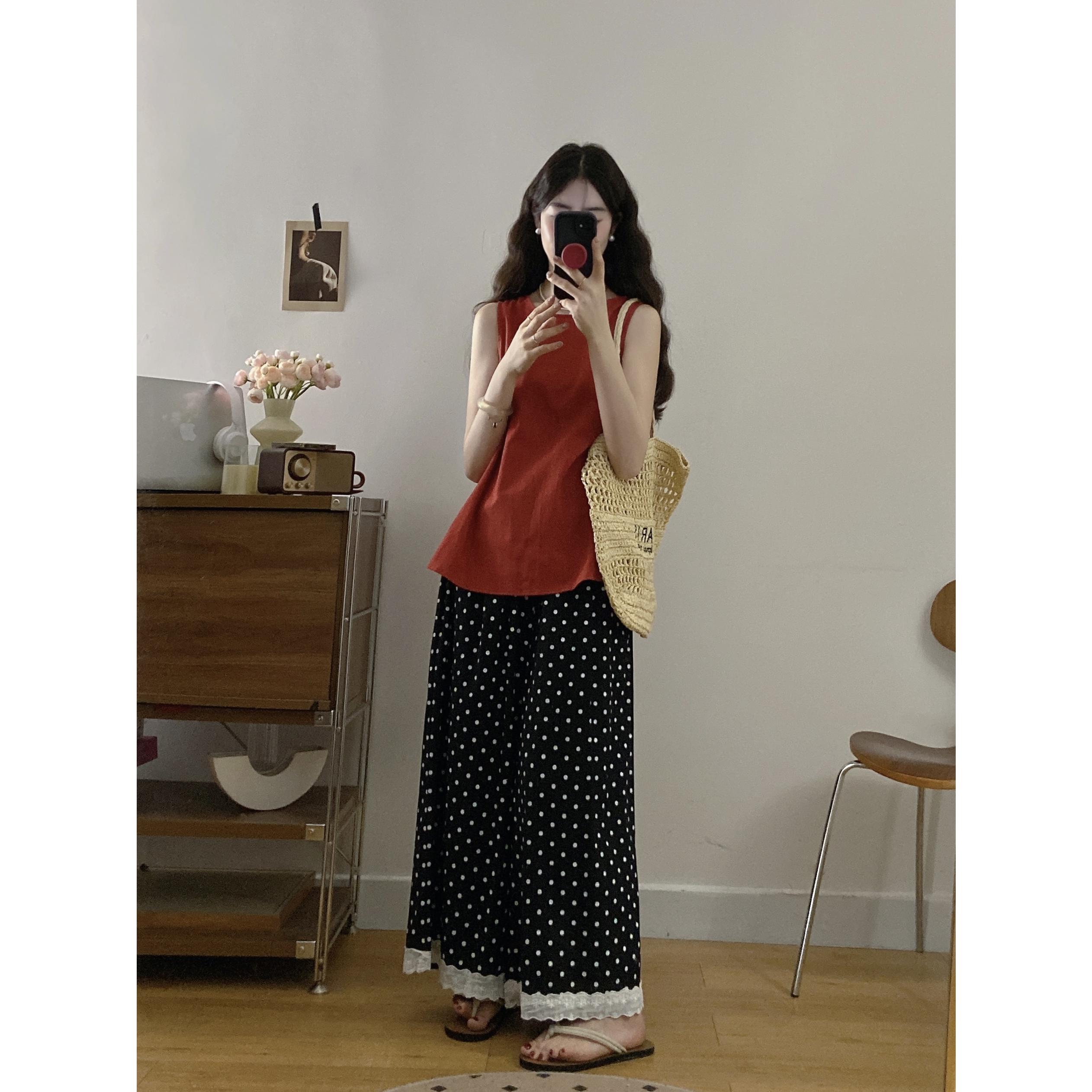 大码女装胖mm显瘦休闲套装裤子2025超火夏装穿搭一整套遮肉两件套
