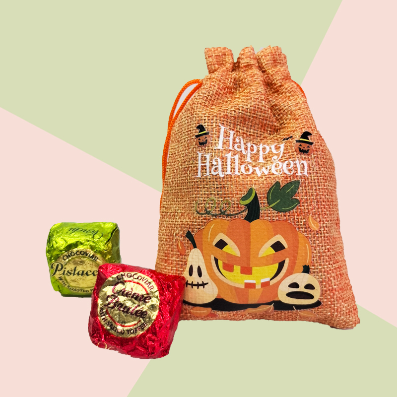 Venchi意大利闻绮巧克力鱼子酱黑巧吉安杜佳圣诞节糖果礼袋送礼物