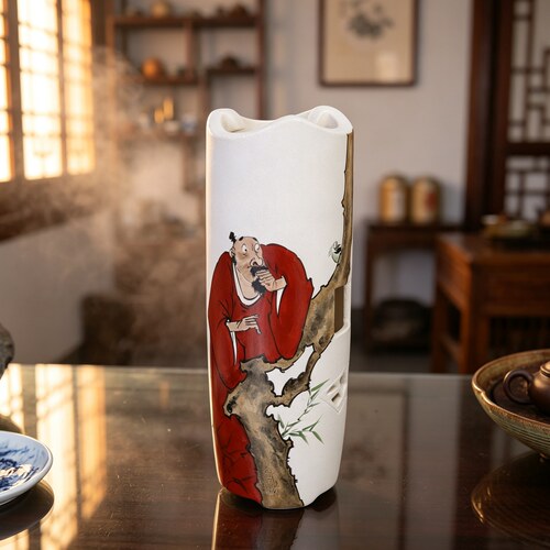 九希堂手绘潮汕风炉围炉煮茶炉