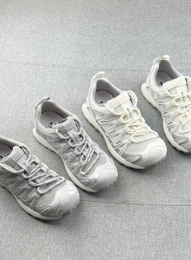 米新款~圆头网面防滑底户外登山鞋女徒步鞋2026年春款休闲慢跑鞋