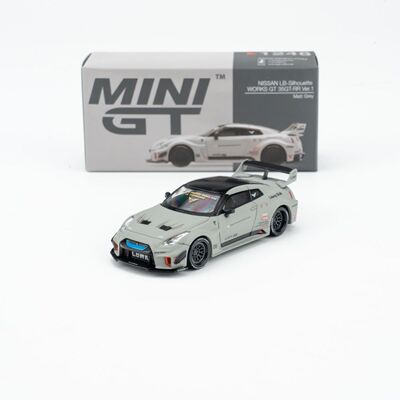 【盒损货品 MINIGT 1215 GTR35 保时捷911 马自达 多美卡合金车模