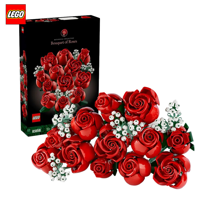 LEGO乐高10328Icons玫瑰花束
