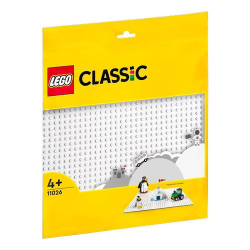 LEGO乐高白色小颗粒底板11026