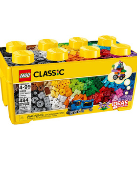 LEGO乐高10696基础经典中号积木盒【三国】男女孩积木拼装玩具