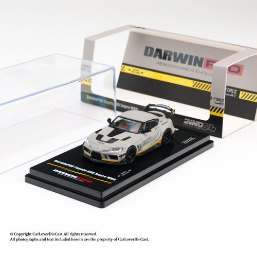 INNO 1:64 合金车模丰田TOYOTA SUPRA A90达尔文速霸牛魔王哑光灰
