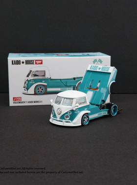 MINIGT 1:64合金车模 大众T1 Volkswagen T1 KAIDO WORKS