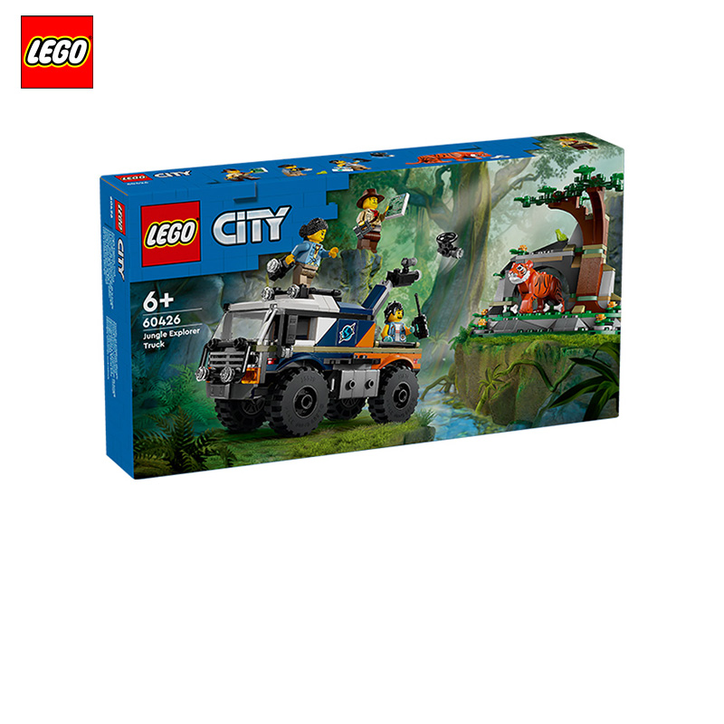 LEGO乐高60426丛林探险越野卡车