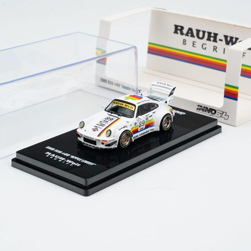 保时捷RWB 930 #89 白苹果 Livery宽体改装 INNO 1:64 合金模型车