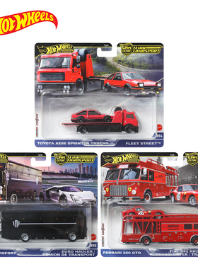 风火轮运输车队汽车文化合金车模法拉利 250 GTO莱肯丰田 AE86