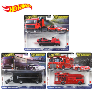 AE86 GTO莱肯丰田 风火轮运输车队汽车文化合金车模法拉利 250