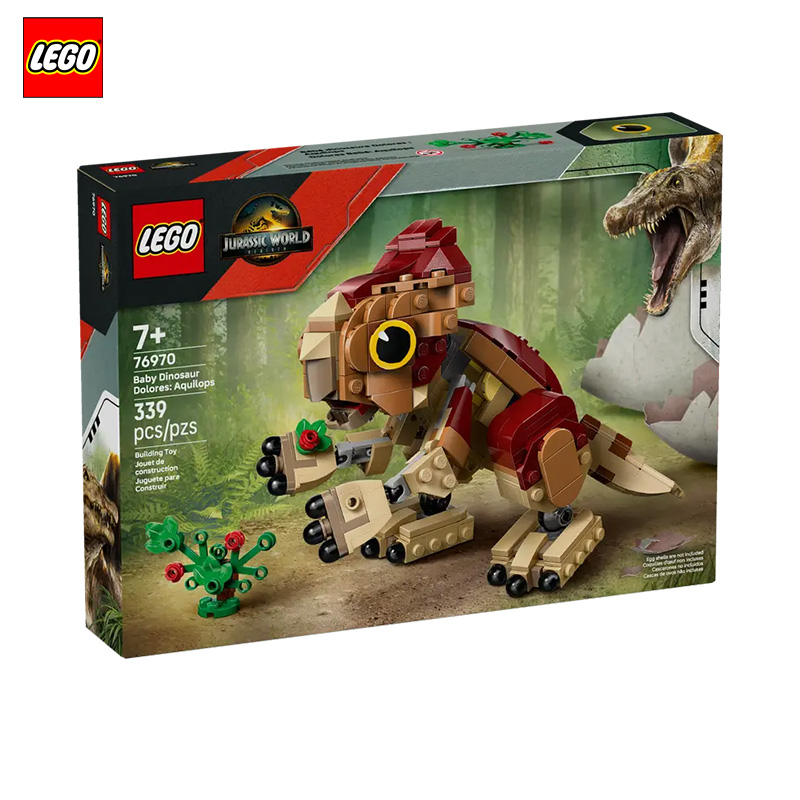 LEGO乐高76970恐龙小洛鹰角龙
