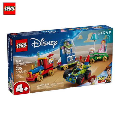 LEGO乐高43264皮克斯火车遥控车