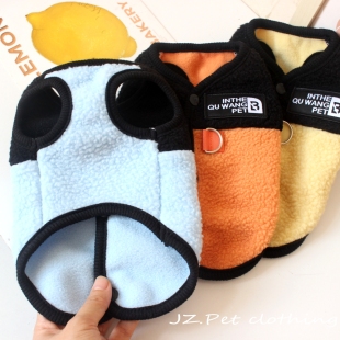 宠物新款秋冬装马甲狗狗服装秋冬泰迪比熊猫咪衣服保暖羊羔绒背心