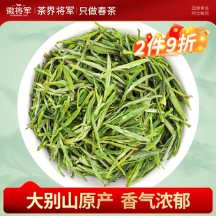 徽将军2025新茶大别山野茶手工浓香200g高山云雾安徽茶叶绿茶罐装