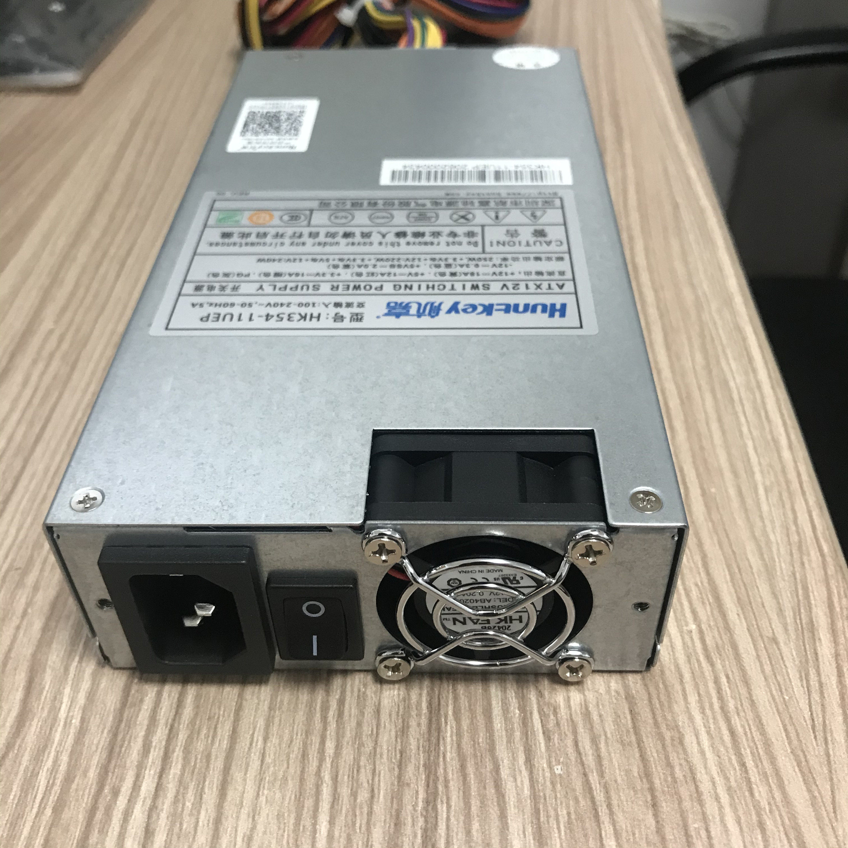 航嘉hk354-11uep 1u电源额定250w 标准1u工控服务器电源hk353升级