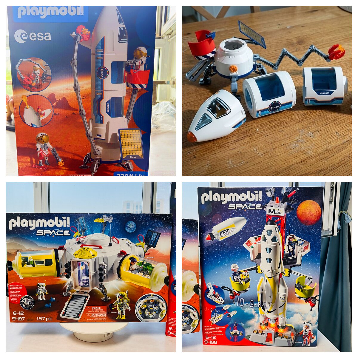 playmobil摩比世界太空宇航员火箭发射基地宇宙飞船男孩生日礼物