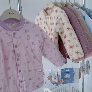 新疆棉花可机洗手工棉袄儿童棉服学生校服内搭保暖男女棉衣【全棉