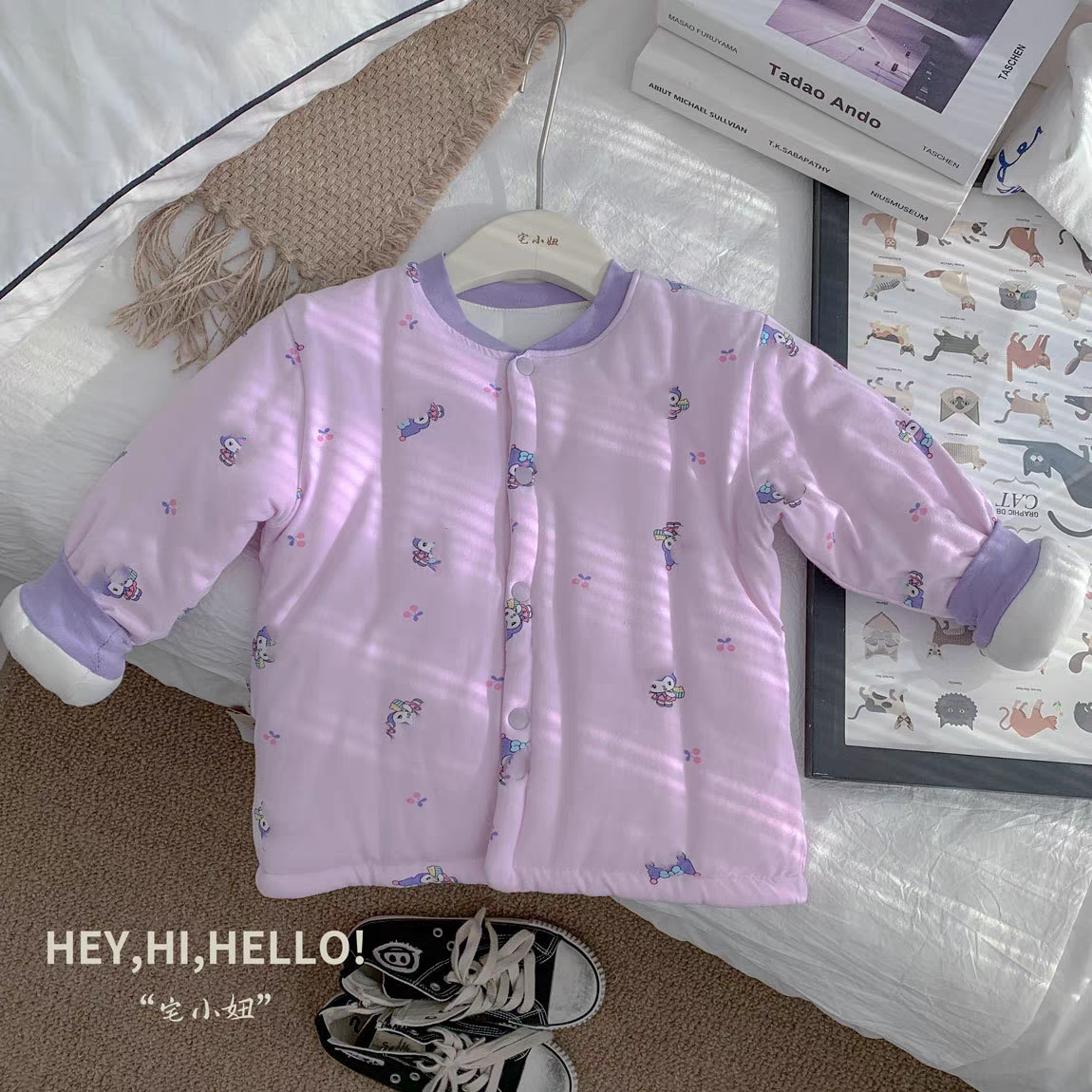 新疆棉花儿童棉服学生校服内搭宝宝加厚棉衣保暖立领男女童棉袄冬