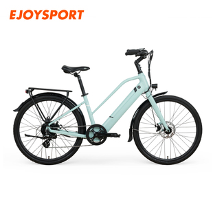 EJOYSPORT易骑LC02EZ电助力自行车成人女士变速轻便上班城市休闲