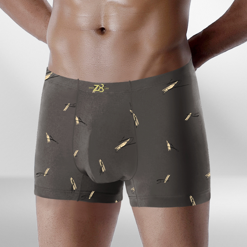 莫代尔男士内裤平角裤