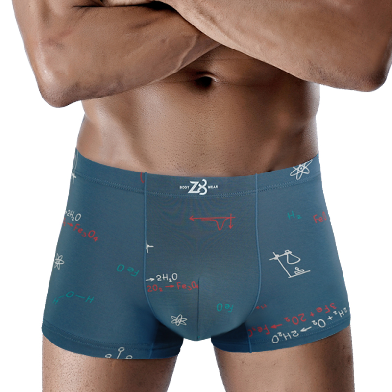 Z8莫代尔一片式苦参中青年四角裤