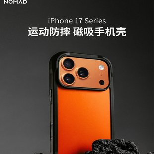 美国NOMAD适用苹果17ProMax手机壳iPhone17新款防摔iPhone17pro高级支持Magsafe磁吸苹果手机壳