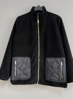 美单Jon男女款大码女装泰迪绒卫衣夹克衫unisex Teddy Zip jacket