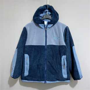 男女同款 zip 大码 连帽卫衣棉衣拉链外套unisex jacket 女装 美单be