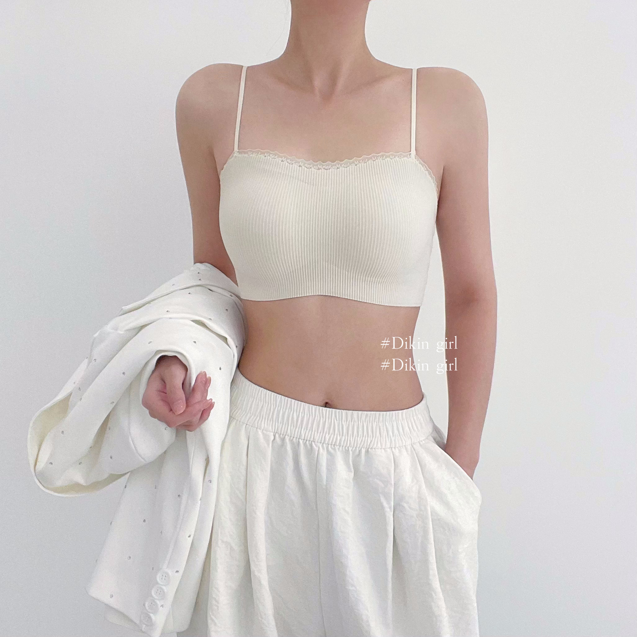 无痕内衣女聚拢全罩杯女士胸罩一片式抹胸无钢圈文胸2025新款爆款